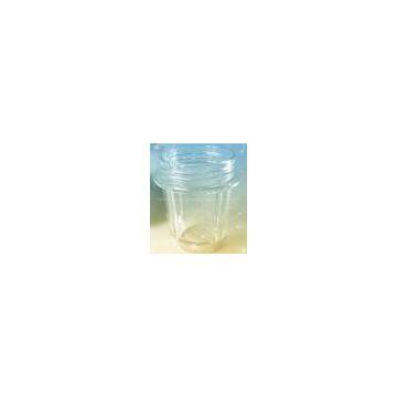 dry mill glass jar,glass grinder jar/cup