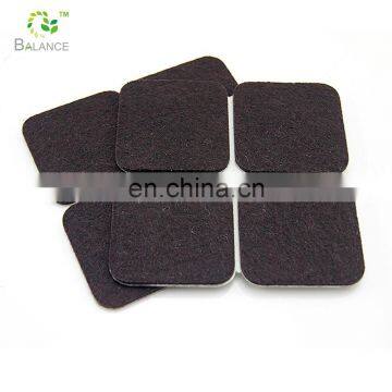 Fittings for furniture legs felt pads chair legs protector adhesive felt pad