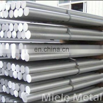 6061 grade TS 124MPa aluminum bar silver color