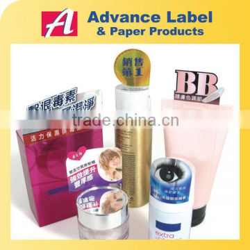 Pharmacy Personal care Cosmetic Packaging label Talker Pop up label