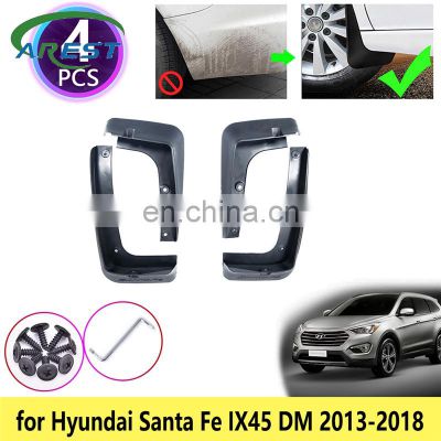 for Hyundai Santa Fe ix45 DM 2013 2014 2015 2016 2017 2018 Mudguards Mudflaps Fender Guards Splash Mud Flap Cladding Accessories
