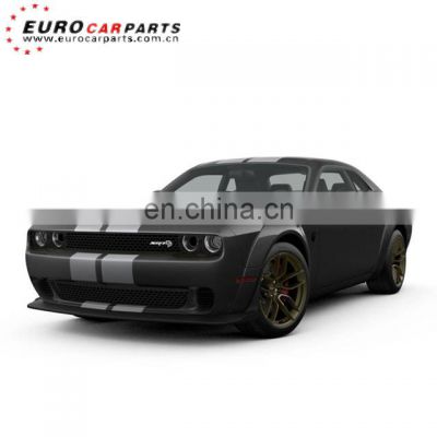 Challenge front bumper to cat style body kit full set front bumper after 2015 year  high quality PP material with front grille