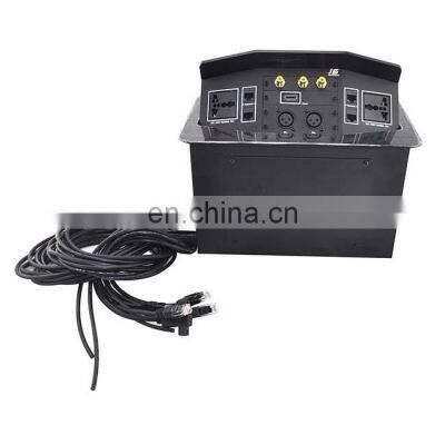 CE JS-7 Conference tabletop pop up Multimedia Connection socket Box