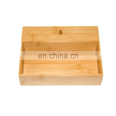 Popular Gift Bamboo Collection Office Supplies Tray Desk Organizer