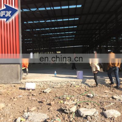 Customized Steel Structure Fabrication For Warehouse/workshop/hangar/hall Prefabricated