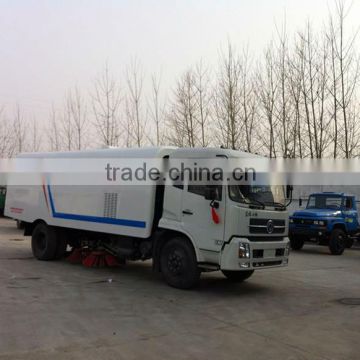 Dongfeng 4x2 dry-type road sweeper truck