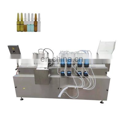 Full-automatic ampoule filling and sealing machine for ampoule tube