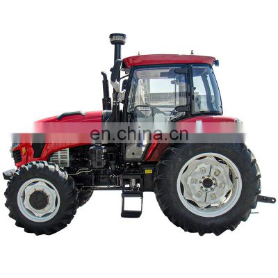 Farm front loader 4wd 1204 120hp 4WD Agricultural tractor with YTO 4 cylinder diesel Engine