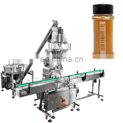Automatic multi-function auger pharmaceutical herbal powder filling machine