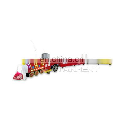 Family 8 people mini train road small trackless train for rental