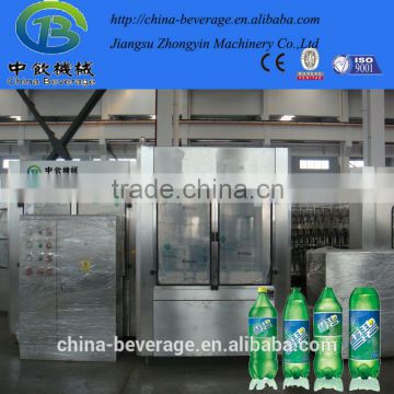 carbonated water washing filling capping one machine