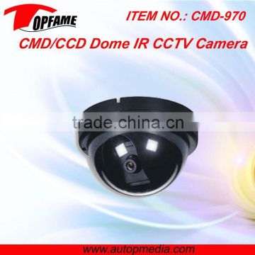 CMD-970 ir digital color ccd camera ideal for monitoring entrances, hotel, school, shops, etc.