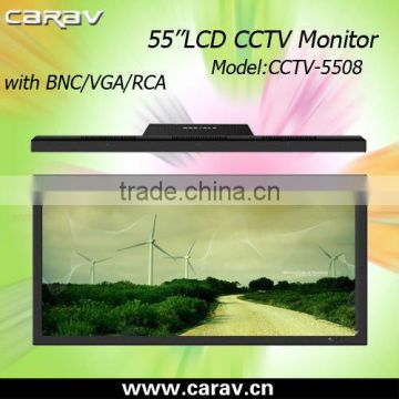 55'' industrial survillance monitor with BNC/VGA/HDMI