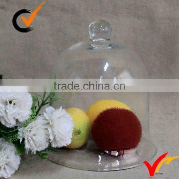 Factory price glass cover for perfume / cake