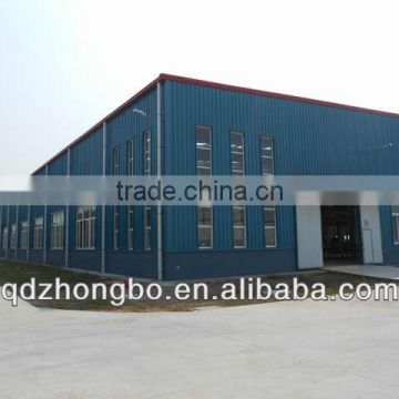 china CE approved prefabricated steel structure frame warehouse