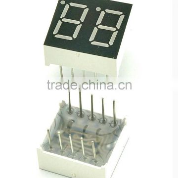 7 Segment LED Numeric And Character Display Module ( 0.36" Red 2 Digits Characters Common Cathode )