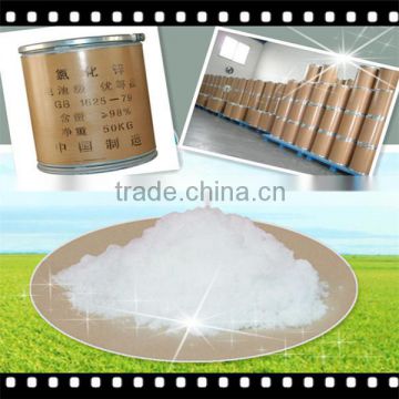 Manufactory offer best zinc chloride 98% for industrial use