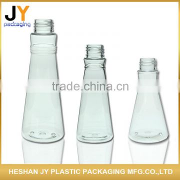 High quality hot selling PET bottle pump spray bottle 100ml / 150ml Plastic Erlenmeyer flask