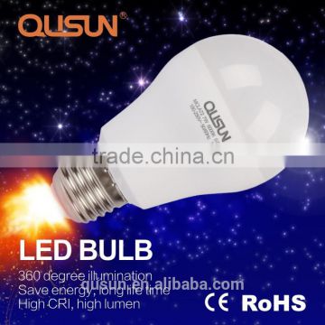 LED Bulb Light 5W, E27 A60 100-240V, 90lm/w High Quality No Flicker