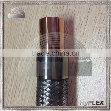 Refrigeration vibration absorber / vibration eliminator / STAINLESS STEEL CORRUGATED TUBING AND HIGH TENSILE WIRE BRAID