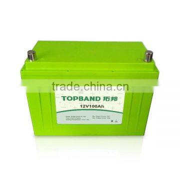 Factory Price 12V100Ah Forklift Battery with BMS Protection