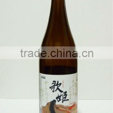 Utahime Sake Regular 720ml High quality rice wine