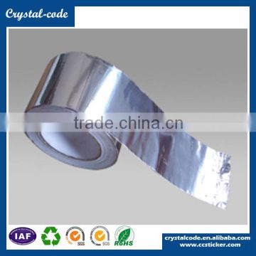 Factory price no printing kraft glossy self ashesive silver foil paper