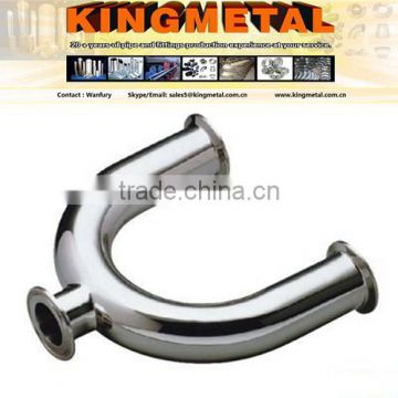 Sanitary 1" Ss304 Stainless Steel U Type Tee with Clamp End