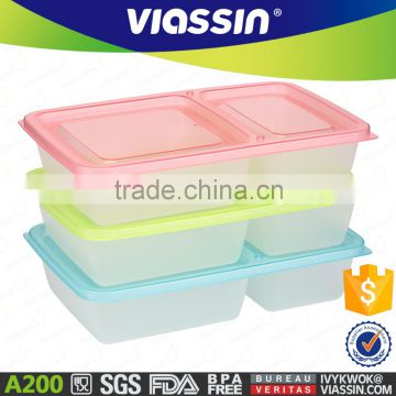 A200 plastic food container 1000mlx2