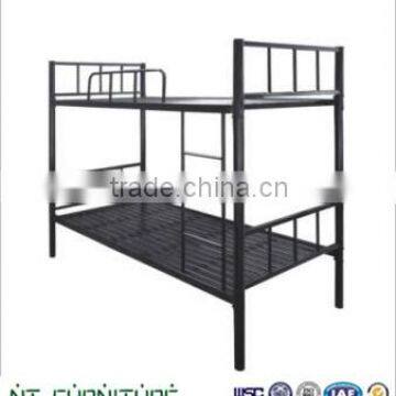 Modern wrought iron double bed Dormitory Bunk Bed in School Furniture