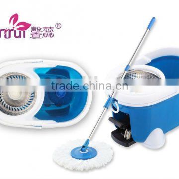 2012 new design spin mop with stainless basket