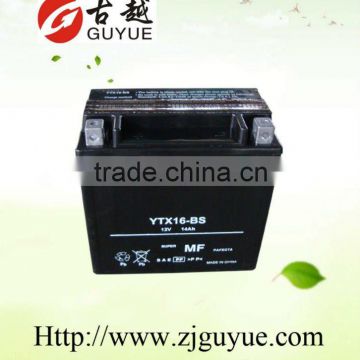 12V AGM lead acid motorcycle battery/storage battery