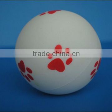 2013 pet claw-printed ball toys