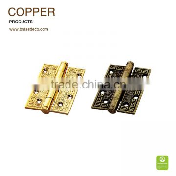 Furniture hardware copper door hinges HG306 with european design