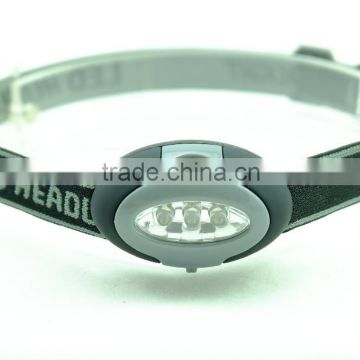 3led zoomable Super bright waterproof outdoor camping HeadLamp 3 Led Headlight