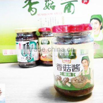 OEM Produce High Quality Various Taste Fresh Shiitake Mushroom Sauce