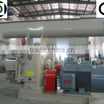 Hot sale! CE/GOST 1-2t/h biomass bamboo pellet press machine