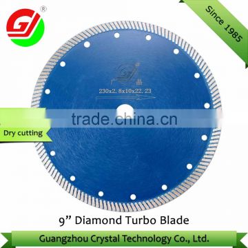 Italy quality 230mm diamond blade for granite diamond saw blade for stone/diamond tool manufacturer