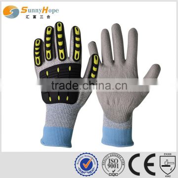 sunnyhope bestselling impact gloves nitrile sandy finished Cut & Needle Resistant Glove