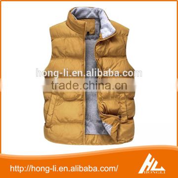 Wholesale fashion children clothing custom made 100% polyester ultra light outdoor padded vests