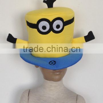 cute yellow minion hat , yellow minion party hat,minion hat for party