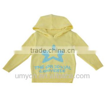 2014 Hoodies jacquard pullover sweater for boys