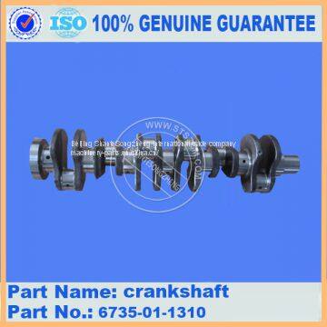 PC200-7 engine crankshaft 6735-01-1310 OEM part high copy parts