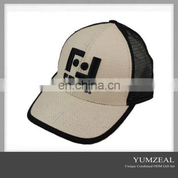 high quality polo ponytail straw baseball cap