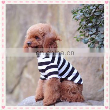 Small Dog Shirt, Pet Puppy Boys Clothes Summer Pet Dog Cat Stripe Shirt T Shirt Cute