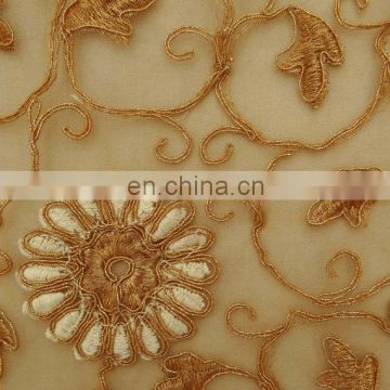 Embroidered Fabric Indian Net Fabric