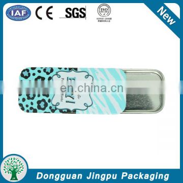 china factory OEM wholesale tin lip balm tin container