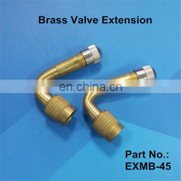 Hot selling 45 degree tire valve extension/adapor