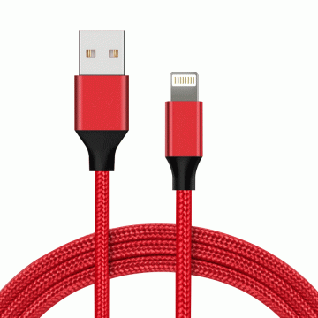 2.1 Ah Super Deal Cheap Lightning Cable Nylon Braided USB Cable for iPhone