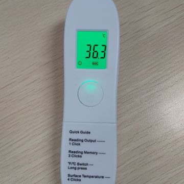 Infrared Forehead Thermometer Non Contact Infrared ThermometerDigital Temperature Infrared thermometer laser thermometer  Non contact forehead infrared thermometer with LCD backlight